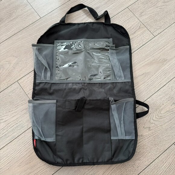 Nuby Ultimate Backseat Car Organizer and Storage - Pockets, Tablet Holder Black - Picture 3 of 3